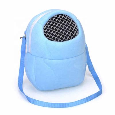 China 1 Pcs Hot Guinea Pig Carry Pouch Bag Breathable Chinchilla Travel Hamster Cage Rabbit Carrier Small Pet Pouches Cages BHL3827 for sale