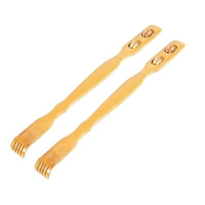 China 5pcs Body Back Scratcher Massage Stick Body Shiatsu Massager Handheld Roller Scratching Backscratcher Massager Back Scraper for sale