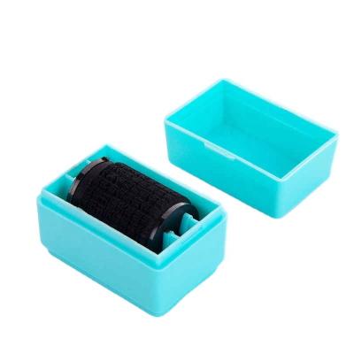 China Privary Identification Information Seal Roll Self Confidential Rubber Stamp Self Inking Office Supplies 10pcs Theft Protect Code for sale