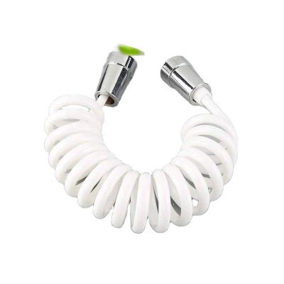 China Modern Telescopic Toilet Spring Shower Tube Anti-pressure 4pcs Bidet Cleaning Hose 1.5M/1.8M/2M/3M for sale