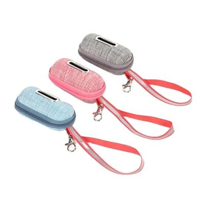 China Other Portable Dog Poop Bag Dispenser Collection Bags Holder With Rope Cleaning Waste Waste Box for sale