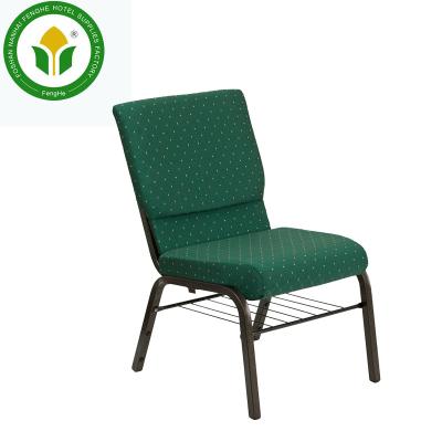 China Cheap wholesales modern metal church interlocking chair upholstered chairs for church auditorium for sale