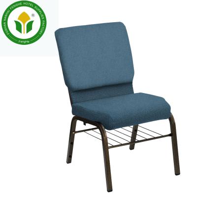 China Cheap Manufacture Modern Metal Comfortable Church Chair Upholstered Auditorium Chairs for sale