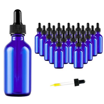 China Refillable Wholesale OEM ODM Dropper Bottle Black Amber Essential Oil With Dropper Glass Bottle 15ml 20ml for sale