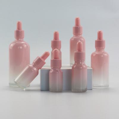 China 1/6 Refillable 5ml, 10ml, 15ml, 20ml, 30ml, 50ml, 100ml Clear Essential Oil Bottle Glass Dropper Bottle for sale