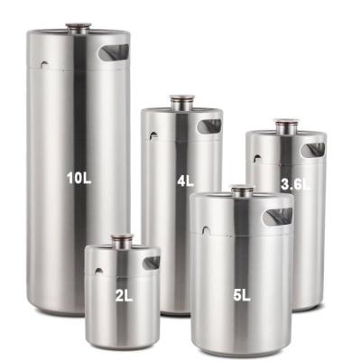 China Clamp Beer Craft Made In China Stainless Steel Mini Beer Keg For Brewery for sale