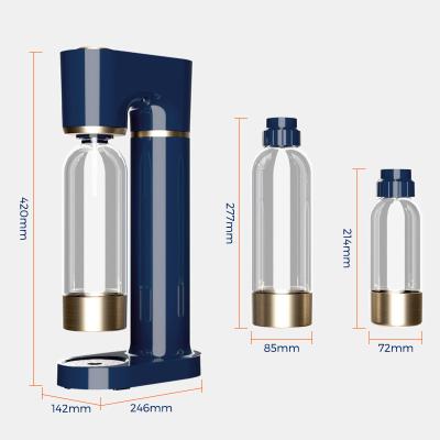 China Hotel Manufacture Professional Gas Cylinders Drive Soda Sparkling Water Machine for sale