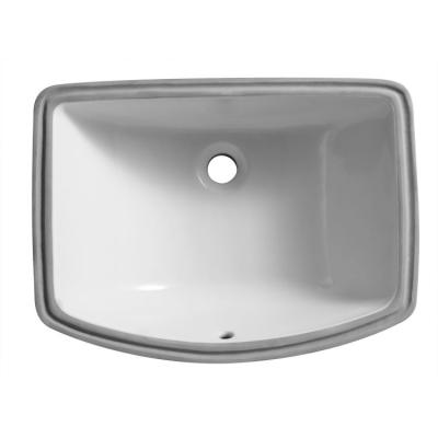 China Traditional CUPC rectangle porcelain sink bathroom vanity sink for washroom accessories hand wash basin for sale