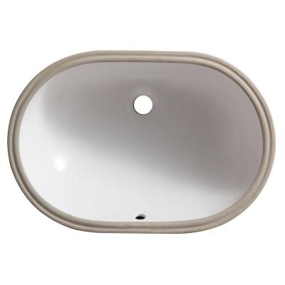 China From HJC Factory Directly UnderCounter Traditional Modern Luxury Bathroom Porcelain Sink Hand Basin for sale