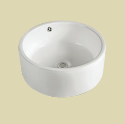 China Modern Above Counter Mountain Round Vessel Sink Ceramic Bathroom Hand Lavatory Toilet Sanitary Ware for sale