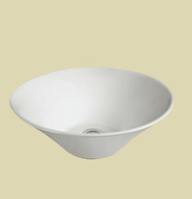 China Modern Countertop Basin Art Ceramic Hand Wash Lavatory Bathroom Accessories Hotel Vessel Sink for sale