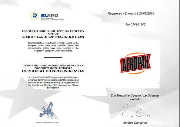 EU CERTIFICATE OF REGISTRATION - SHENZHEN I-LIKE FINE CHEMICAL CO., LTD