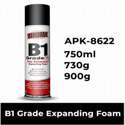 China 750ml PU Foam Sealant Expanding Adhesive Heat Insulation B1 Fire Retardant for sale