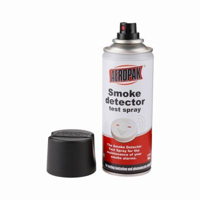 China Aeropak 200ml Smoke Detector Spray Metal Can Smoke Tester Spray for sale