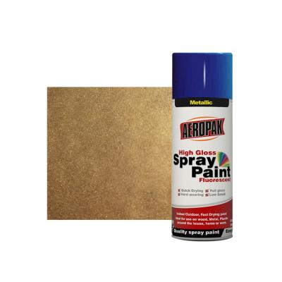 China Aeropak Aerosol Spray Paint Metallic Spray Paint For Metal HB Hardness for sale