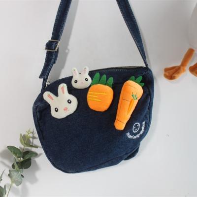 China 100/Piece DIY Jewelry Clothing AccessoCarrot Rabbit Brooch Cute Plush Rabbit Rabbit Accessories Bag Hat Clothing Accessories D 1(75) for sale