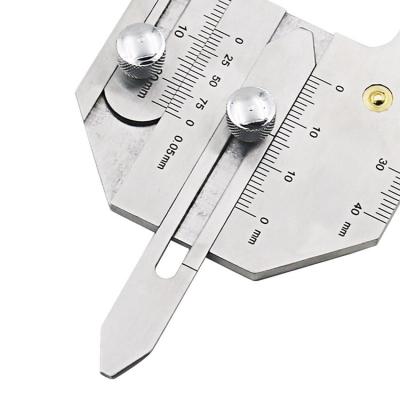 China Weld Bead Size Seam Gap Gauge Weld Gauge Inspection Ruler WJ2023 for sale