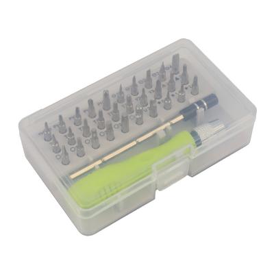 China Polypropylene Tool Repair 32 in 1 Mobile Phone Screwdriver Set Mini Magnetic Screwdriver Bits Kit Precision iPad Camera Maintenance for sale