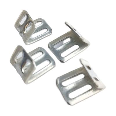 China Wholesale Modern Running Fastener Sofa Bed Hardware Springs 4 Holes Metal Zig Zag Plastic Spring Clips for sale