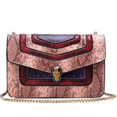 China Fashion 2021 Wholesale Custom Logo Purses and Purses Ladies Handbags Women Handbags With Chain for sale