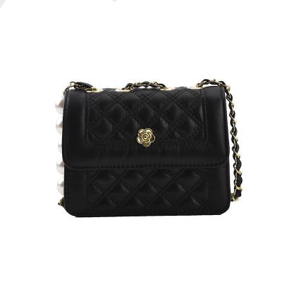 China Lady The New Arrival fashion ladies pearl handbag cross - body chain bag handbags for women luxury for sale