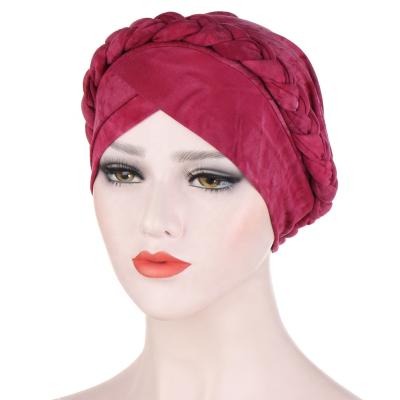 China New European American Wholesale Custom Link Dye Printed Hat Muslim Fashion Inner Hijab Cap For Women for sale