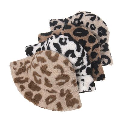 China Plush Wholesale Customized High Quality Fashion Single Color Plush Bucket Hats For Outdoor Women for sale