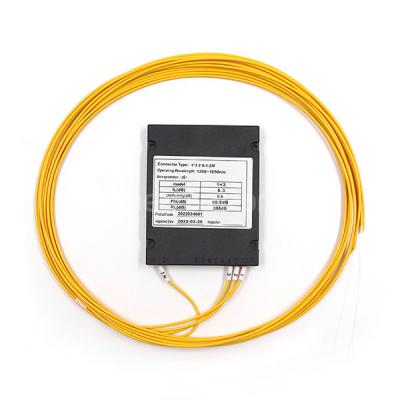 China 1x3 Fiber Optic Splitter Single Mode Without Fiber Connectors for sale