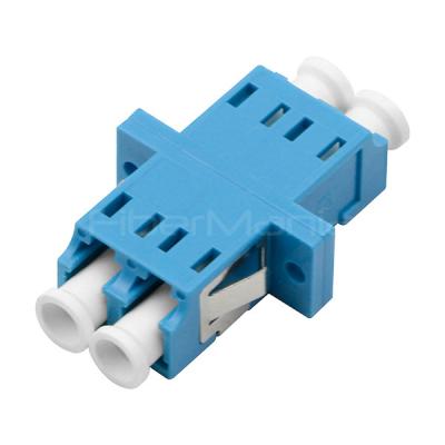 China LC UPC To LC UPC Fiber Optic Adapters Duplex Single Mode Fiber Coupler for sale