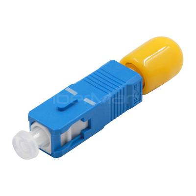 China ST Female to SC Male Single Mode Simplex Fiber Optic Adapter/Coupler without Flange for sale