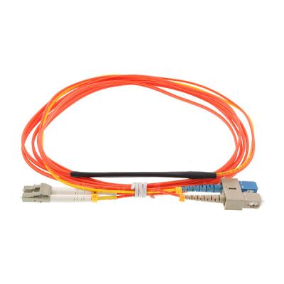 China LC a SC OM1 Condicionamento de modo OFNR Fibra óptica Patch Cable Orange à venda