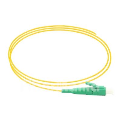 China LC/APC Fiber Optic Pigtail 0.9mm Simplex Single Mode Yellow Jacket for sale