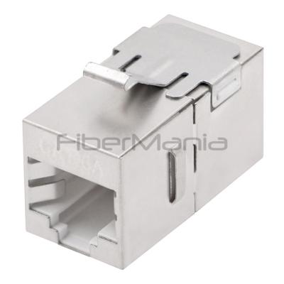 Китай Высокопроизводительные STP Cat6a Inline Coupler RJ45-RJ45 кабельные модульные разъемы продается