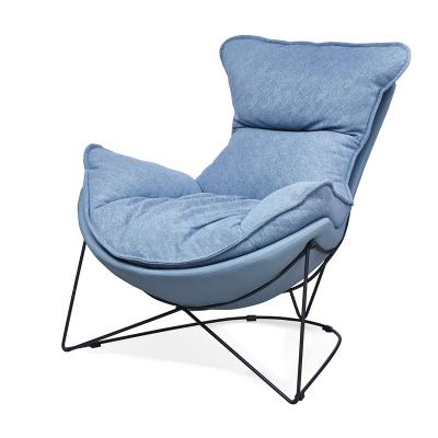 China Reclining Modern Egg Shape Soft Simple Living Room Chair Furniture Elegant Leisure Sofa Chair for sale