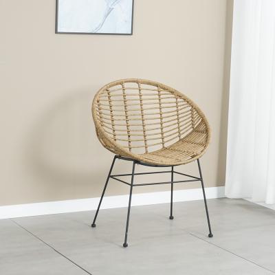 China Modern High Quality Simple Outdoor Beach Patio Patio Fashion Hot Sales Rattan Chair for sale