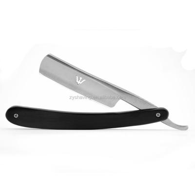 China Wholesale Single Blade Barber Straight Shaving Razor Wood Handle ZY Shenzhen for sale