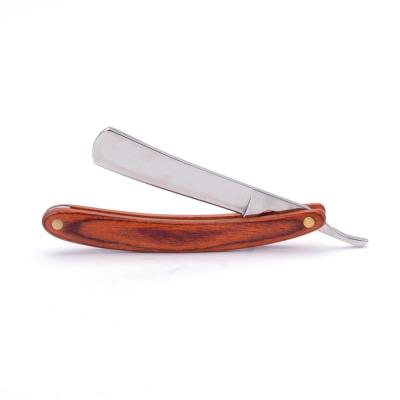 China Single Blade Men's Mini Pocket Travel Barber Shaving Straight Razor for sale