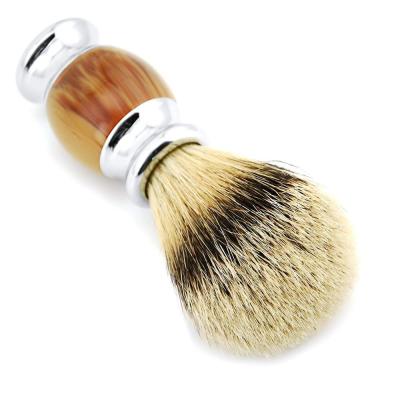 China Pure Shaving Brush Private Label Silvertip Badger Hair ShavingBrush for sale