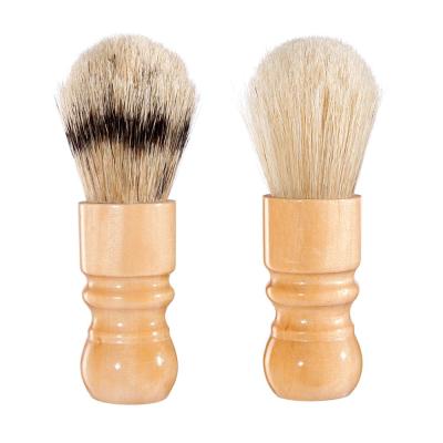 China Hot Selling Shaving Brush Straighten Shaving Brush Wooden Handle For Men's Shaving Brush for sale