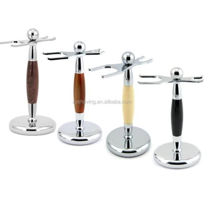 China ZY Shaving Brush Excellent Shaving Brush Holder Razor Holder Razor Holder for DE Razor + Sweep, Protect Your Razor and Brush, Organize for sale