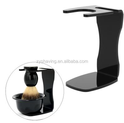 China ZY Shaving Brush Holder Acrylic Shaving Brush Shelf Shaving Brush Holder for sale