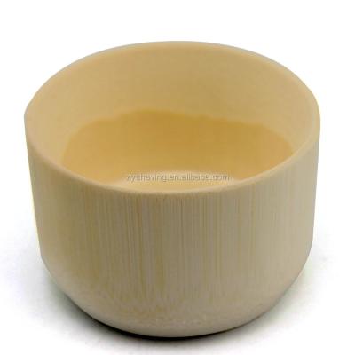 China Hot Sale Bamboo Barber Shaving Soap Bowl Natural Bamboo from ZY Amazon for sale