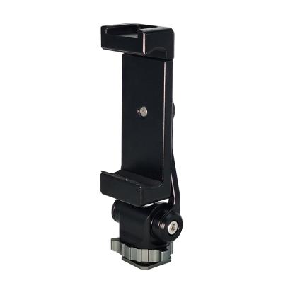 China Hot Adjustable Aluminum Alloy Shoe Phone Tripod Mount Holder Grip Stand Adapter For iPhone 11 pro XR Max Android for sale