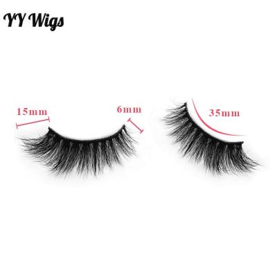 China Wholesale Long Natural Looking 3D Mink Eyelashes Comfortable For Women Daily Wear for sale