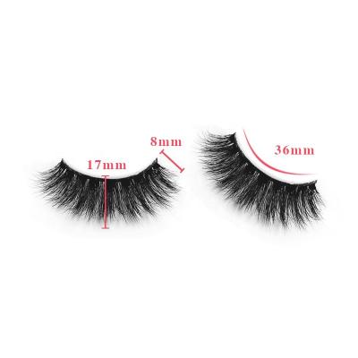 China Long Real Mink New Style High Quality Natural 3D Mink Eyelash Handmade For Women Daily Wear for sale