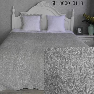 China Factory Wholesale Newest Arrival Top Quality Quilted Washed Bedspread Useful Home for sale