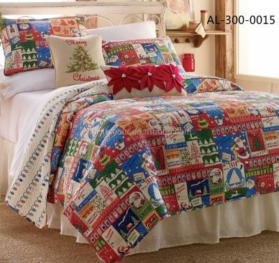 China New Design Christmas Boutis Home Bedspread For Junvenile for sale