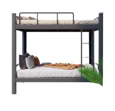 China HUIYANG Modern Fit Twin Couches Bed Environmental Protection Warehouse Metal Bunk Kids Beds Frame With Headboard for sale