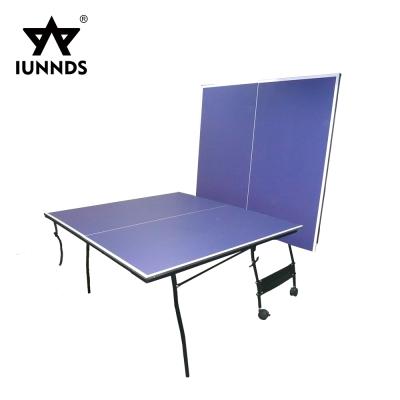 China Pro MDF table tennis TT return board indoor folding table tennis table (4PCS) for sale for sale