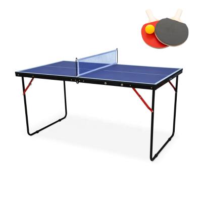 China MINI MDF Folding Table Portable Indoor Table Tennis Table For Kids for sale